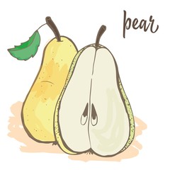 pear drawn by the circuit is very simple