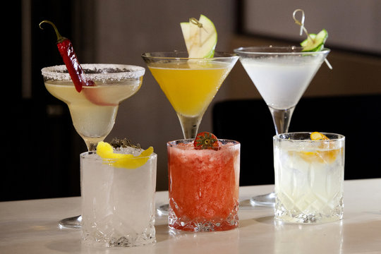Alcoholic cocktails
