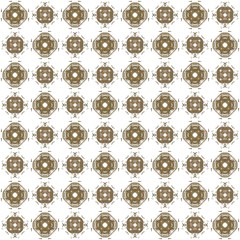Seamless texture with 3D rendering abstract fractal brown pattern