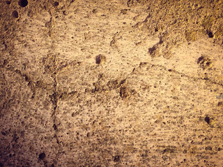 Closeup on vintage natural cement or stone textured pattern background