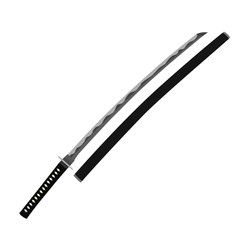 Black Katana - Japanese Samurai Sword