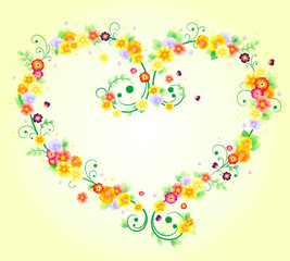 Flower Background_Loving flowers