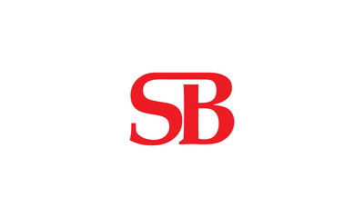 Letter SB Modern Logo 