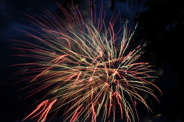 Obraz premium July 4 Fireworks