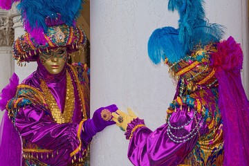 Naklejka premium Maschera Veneziana