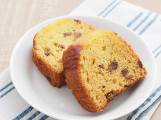 バナナとナッツのパウンドケーキ