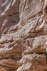 Red rock tecture at Painted canyon california