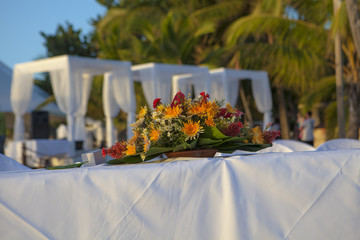 Wedding in tropic