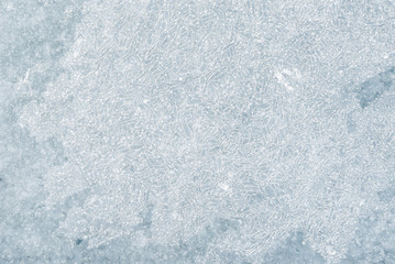 Fototapeta na wymiar Background of a frozen lake