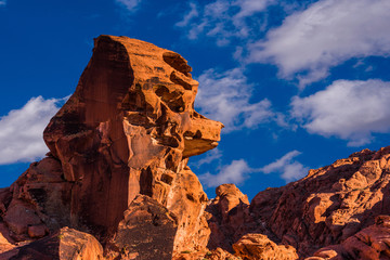 Red Rocks and Blue Sky