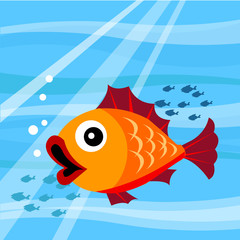 Cute Orange Fish
