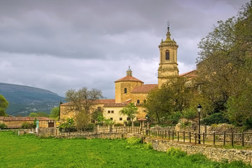 Fototapeta na wymiar Santo Domingo de Silos Kloster - Abbey of Santo Domingo de Silos, in northern Spain