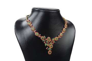 Indian Traditional Gold Necklace 