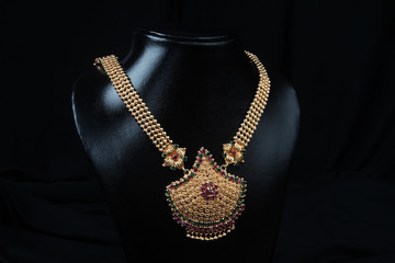 Indian Traditional Gold Necklace 
