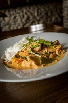 Thai chicken with rice