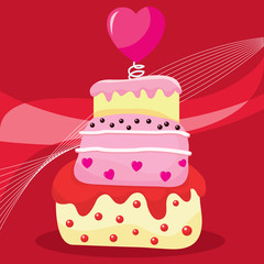 Sweet Heart cake