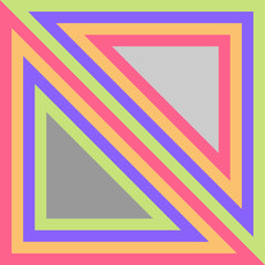 abstract geometric colorful triangle shape design background