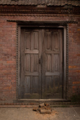 Fototapeta na wymiar Wooden Door Old
