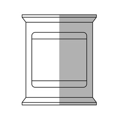 soil bag icon over white background. vector illustration