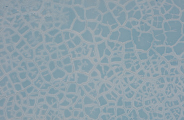 old cracked damaged plaster wall background