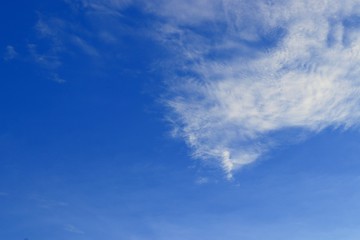 sky and soft cloud beautiful colorful evening nature space for add text