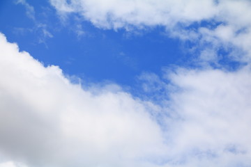 Soft blue sky with  cloud art of nature beautiful and copy space for add text