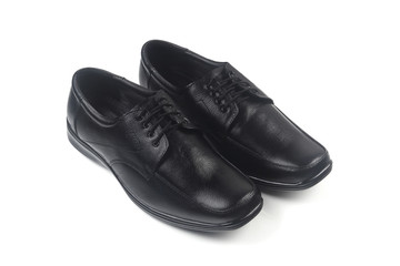 Indian Made Men's Shoes Isolated on White