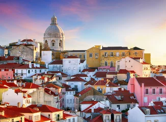 Foto op Canvas Portugal, Lisboa - Old city Alfama © TTstudio