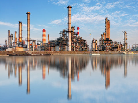 Industry, Factory - Oil Refinery
