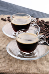 Coffee on Table, Cafe, Coffee Bean