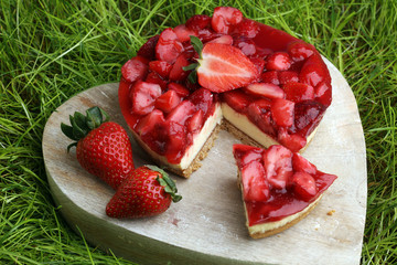 strawberry cake
