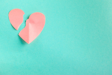 Beautiful paper hearts