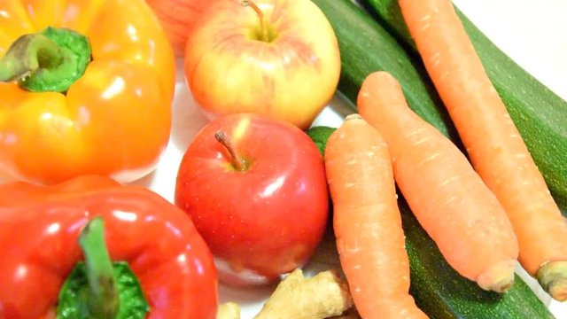 Healthy vegetables mix