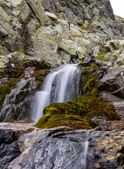 Waterfall in mountains 4