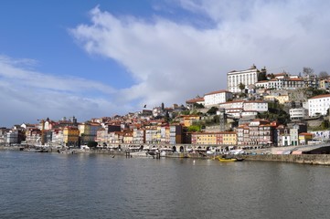 Fototapeta na wymiar La ribeira, Porto, Portugal