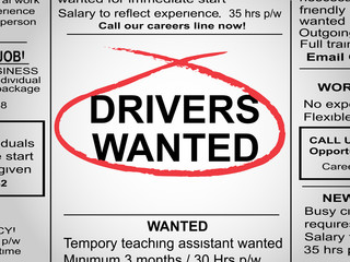 Drivers Wanted Newspaper