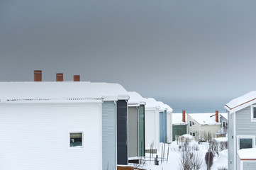 City of Tromso in winter