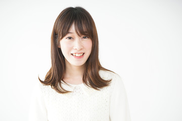 Happy young woman