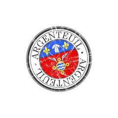 Argenteuil city stamp