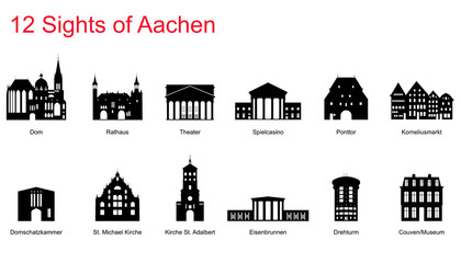 12 Sights of Aachen - 142898675