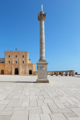 Fototapeta na wymiar Sanctuary of Santa Maria di Leuca, Apulia, Italy