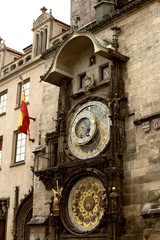 Prag Marktplatz astronomische Uhr