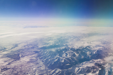 Plane view from the window