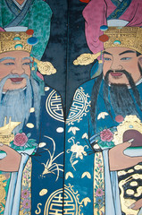 Detalle de pintura oriental