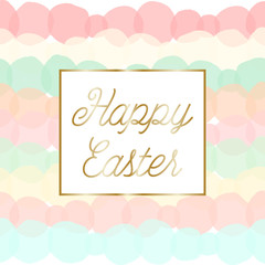 Easter Greeting Card Design