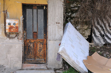 Part of House Scheduled for Demolition