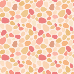 Abstract spot pattern. Easter egg seamless background. Drops