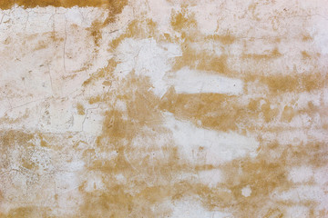 Yellow plaster wall background