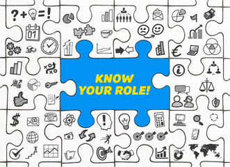 Know Your Role! / Puzzle mit Symbole