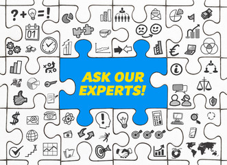 Ask Our Experts! / Puzzle mit Symbole